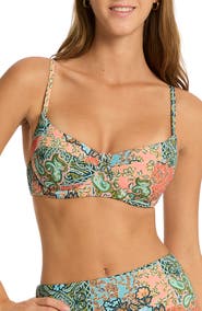 Sea Level Java Underwire Balconette Bikini Top