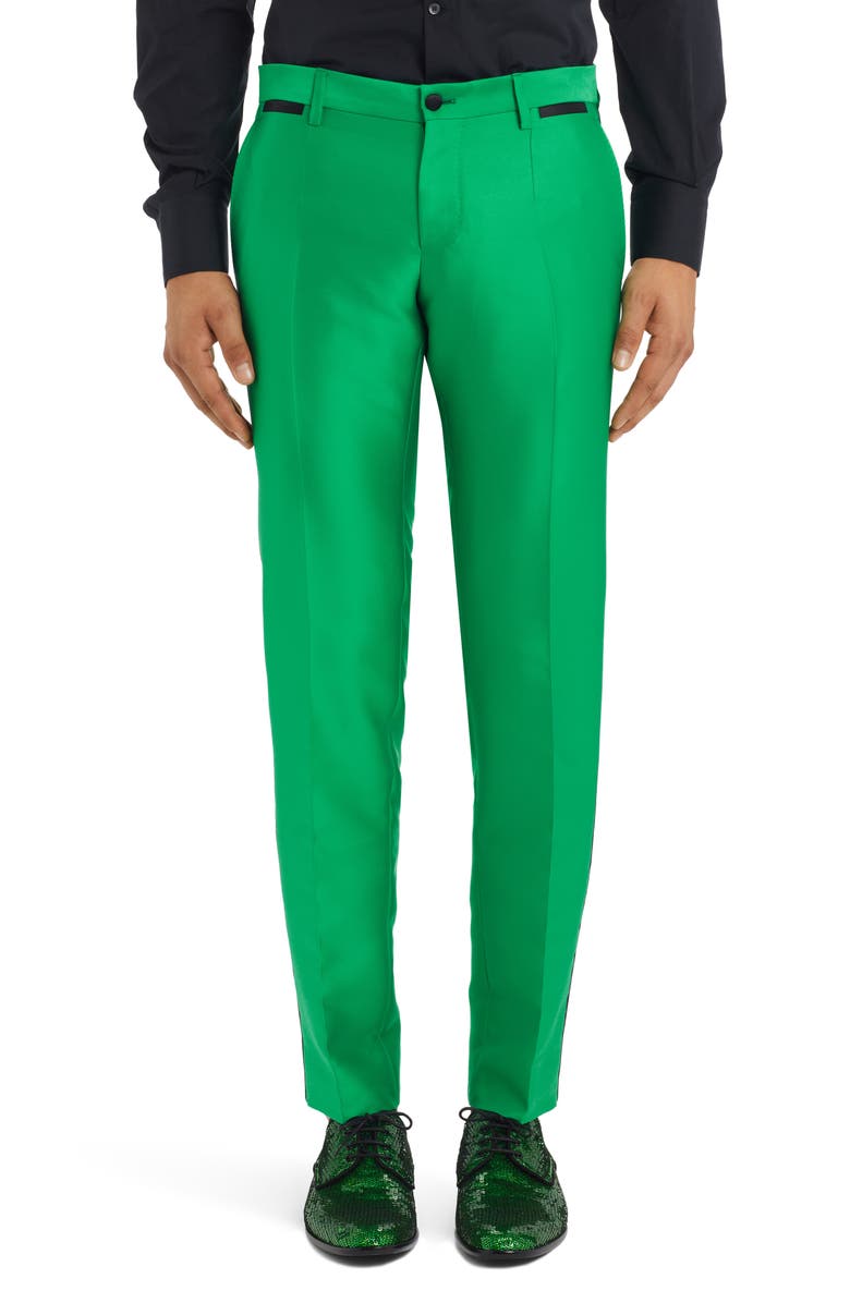 Dolce&Gabbana Mikado Notch Lapel Tuxedo, Alternate, color, 