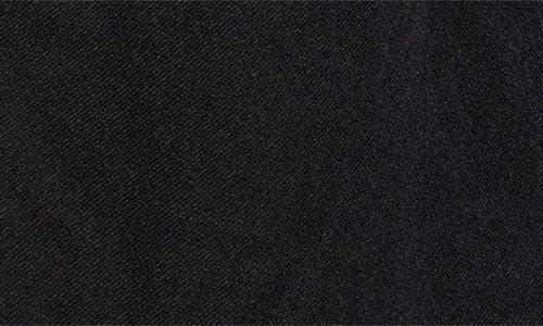 Comme Des Garçons Garment Dyed Gabardine Wide Leg Pants In Black