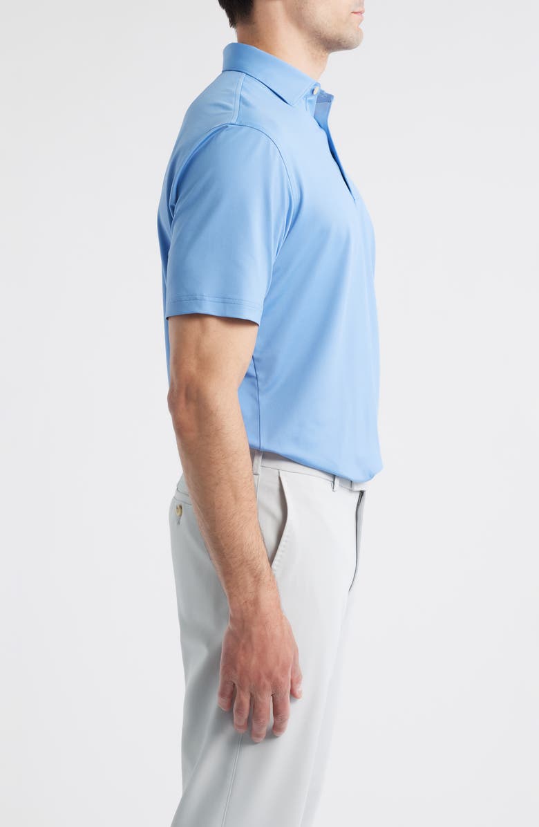 Peter Millar Solid Performance Jersey Polo, Alternate, color, Evening Tide