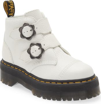 Devon Flower Platform Bootie