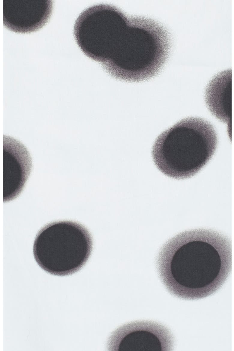 Blurred Dot Midi Skirt, Alternate, color, CLOUD BLUE MULTI