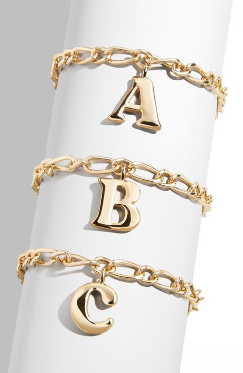 Baublebar Annika Initial Bracelet