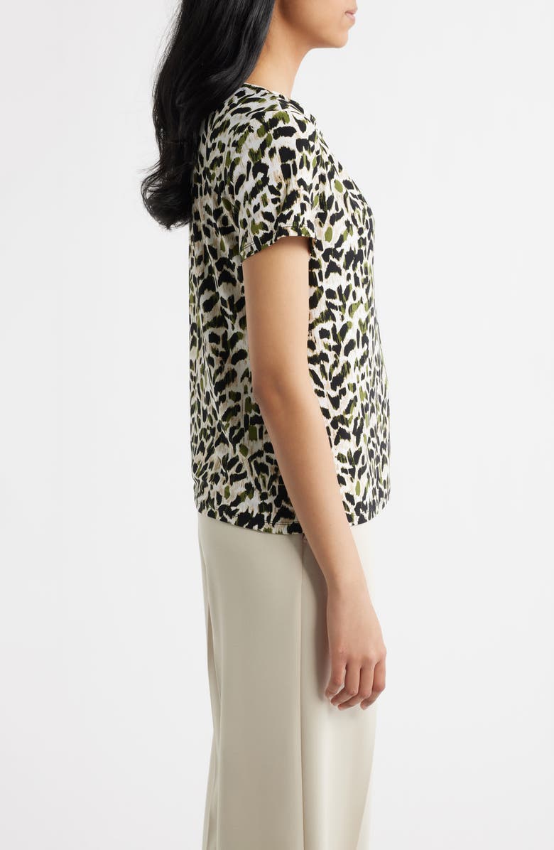 AK ANNE KLEIN Asymmetric Neck Top, Alternate, color,