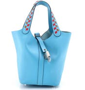 Pre-Owned Hermes Picotin Lock Bag Tressage Epsom PM