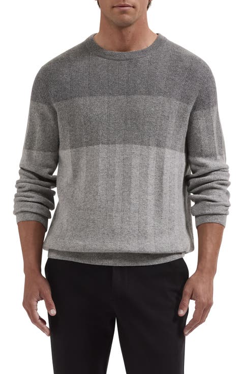 Aran Rib Crewneck Sweater