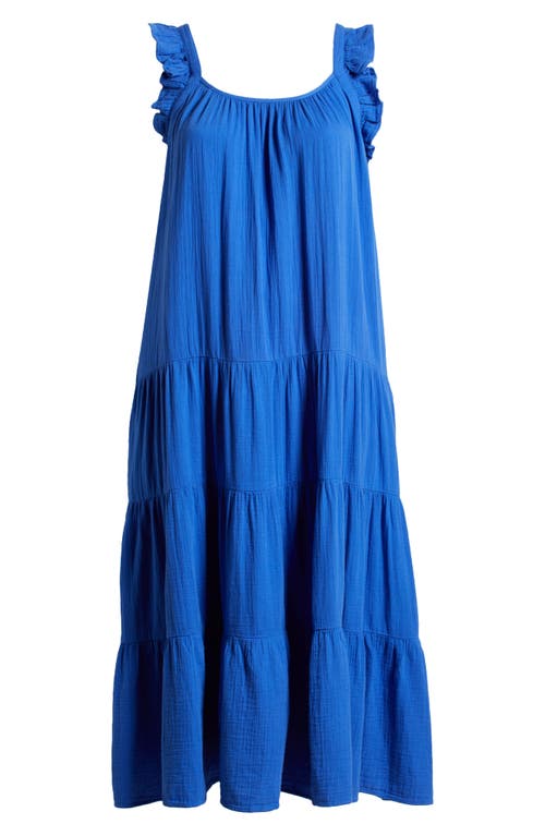 Caslon ® Ruffle Strap Maxi Dress In Multi