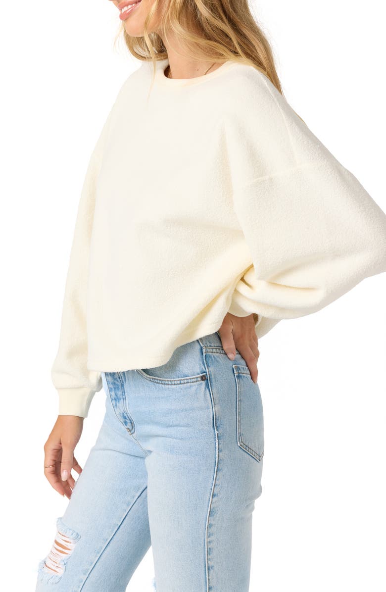 O'Neill Wavelength Terry Sweatshirt, Alternate, color, Winter White