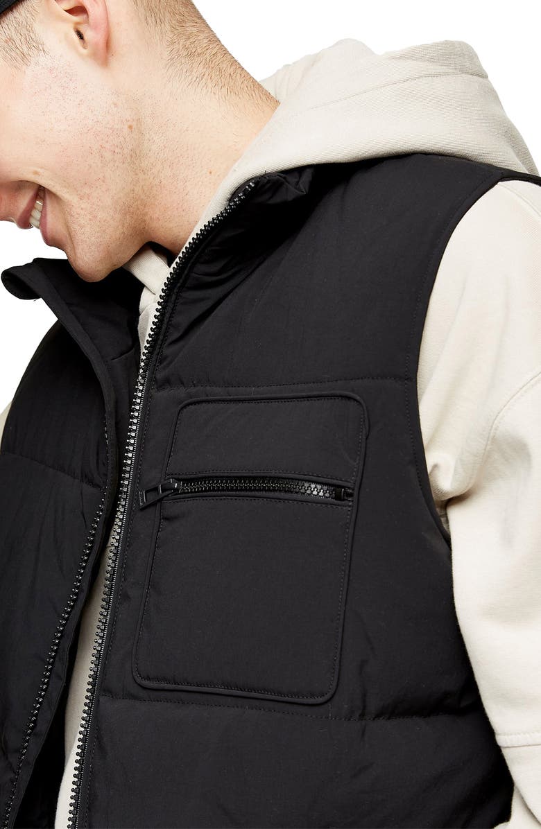 Topman Fuji Gilet Vest, Alternate, color, 