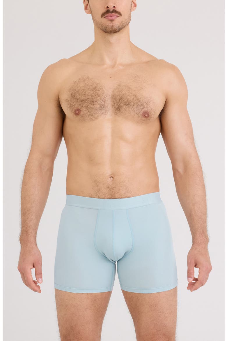 Smooth Luxe Micro Modal Boxer Briefs, Main, color, BLUE FOG
