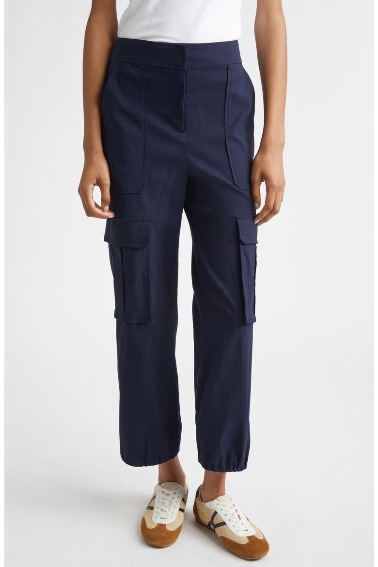 Dari Crop Cargo Pants, Main, color, NAVY