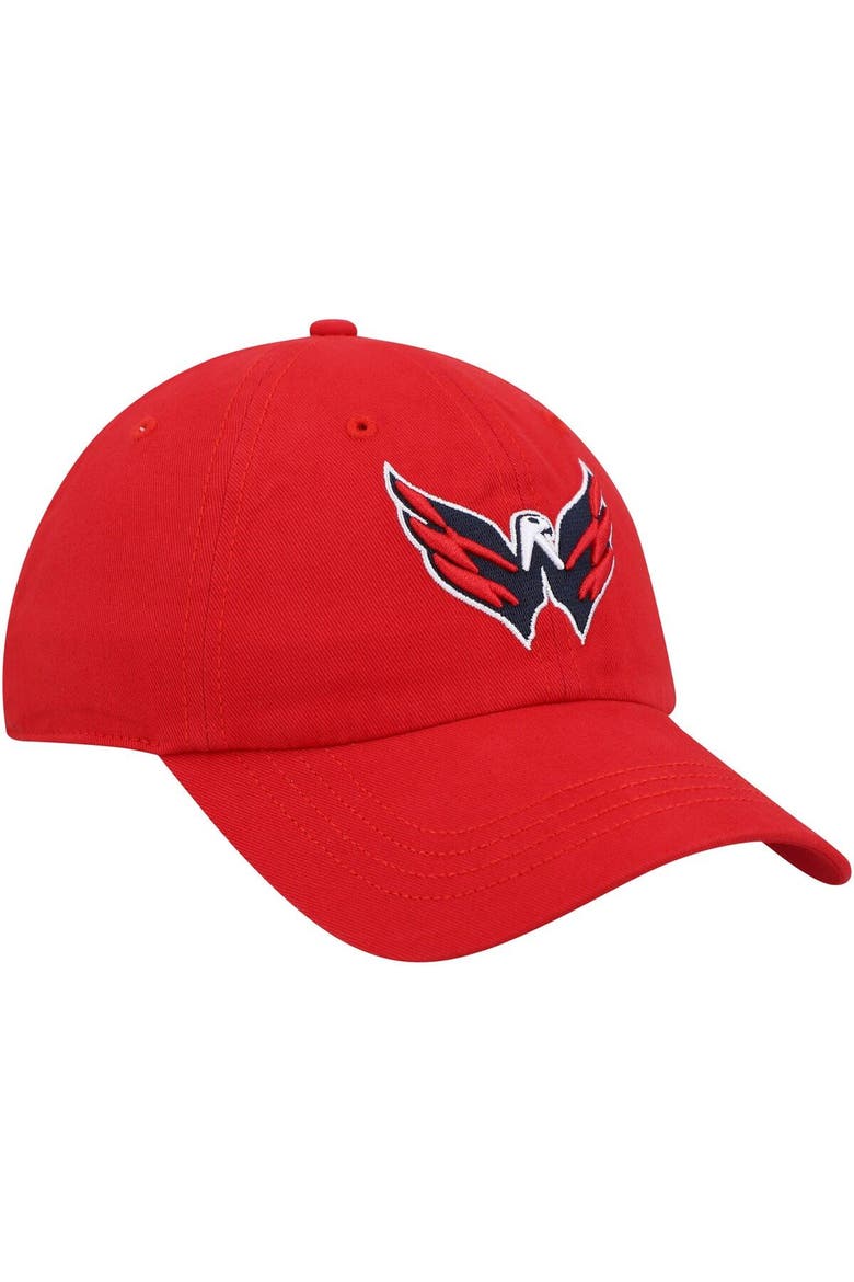 Women's '47 Red Washington Capitals Team Miata Clean Up Adjustable Hat, Alternate, color, Red