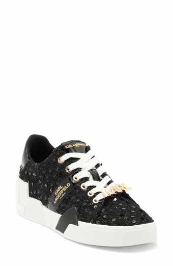 KARL LAGERFELD PARIS Mablyn Lace-Up Sneaker