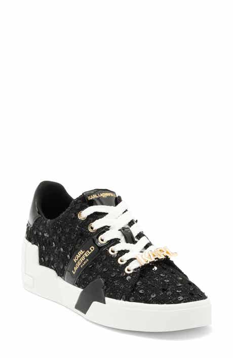 KARL LAGERFELD PARIS Mablyn Lace-Up Sneaker
