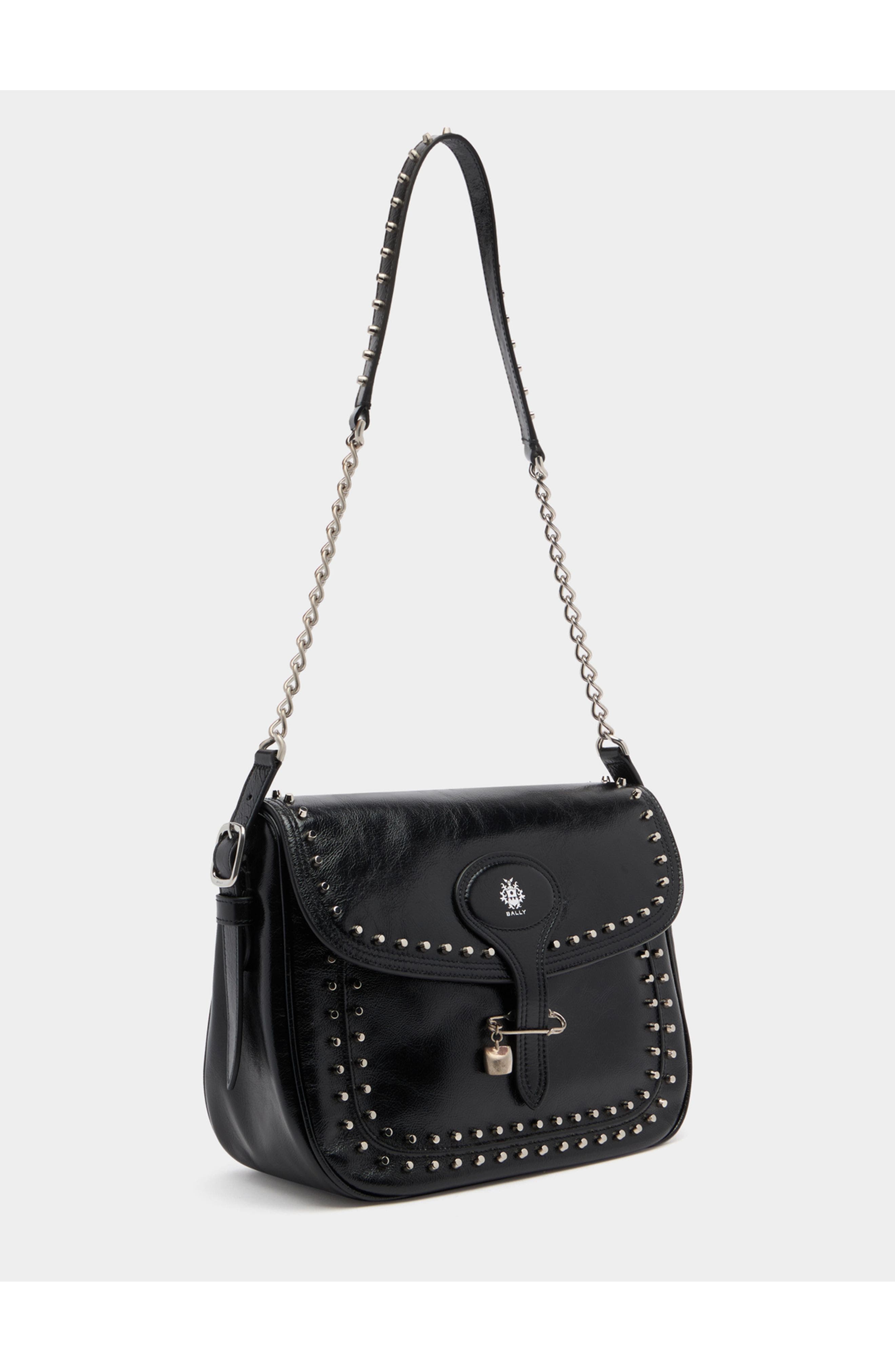 Bally Beckett Soft Crossbody Bag, Alternate, color, Black