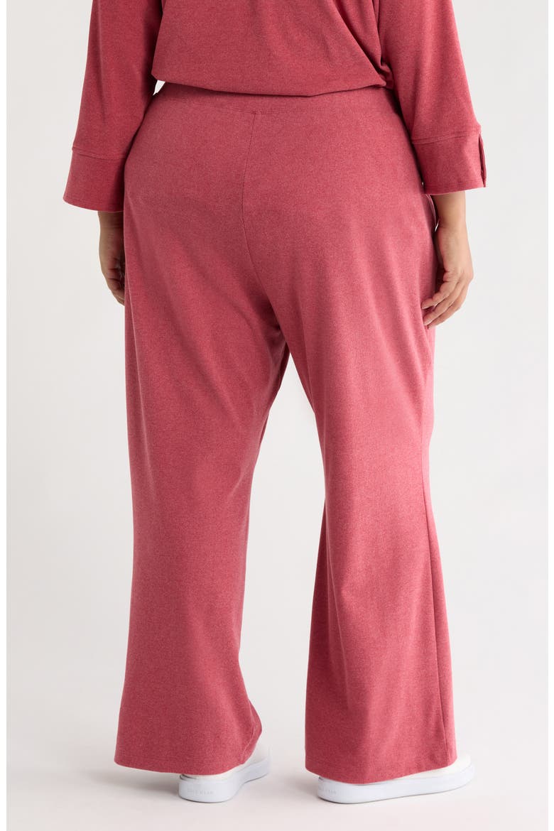 Heathered Pants, Alternate, color, SANGRIA HEATHER