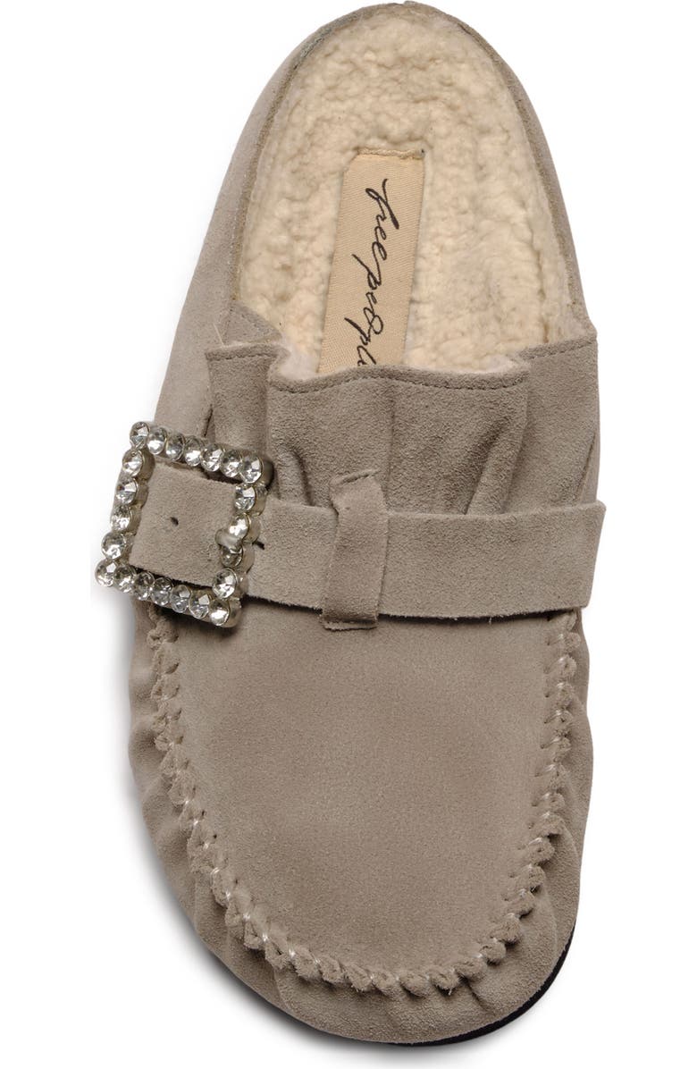 Free People Genuine Shearling Mule, Alternate, color,
