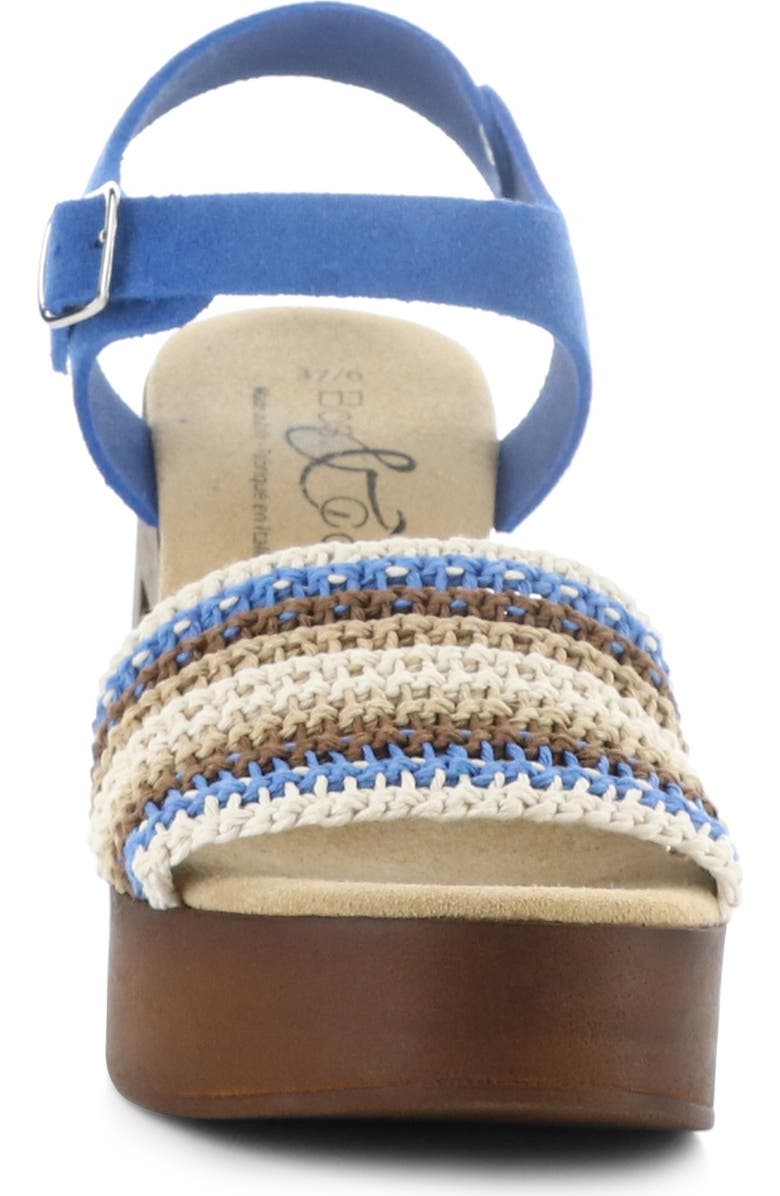 Bos. & Co. Reny Ankle Strap Platform Sandal, Alternate, color,