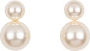 Jennifer Behr Iris Faux Pearl Drop Earrings
