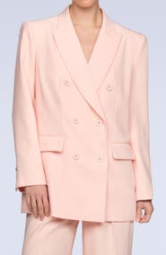 BCBGMAXAZRIA Tonya Oversize Double Breasted Blazer