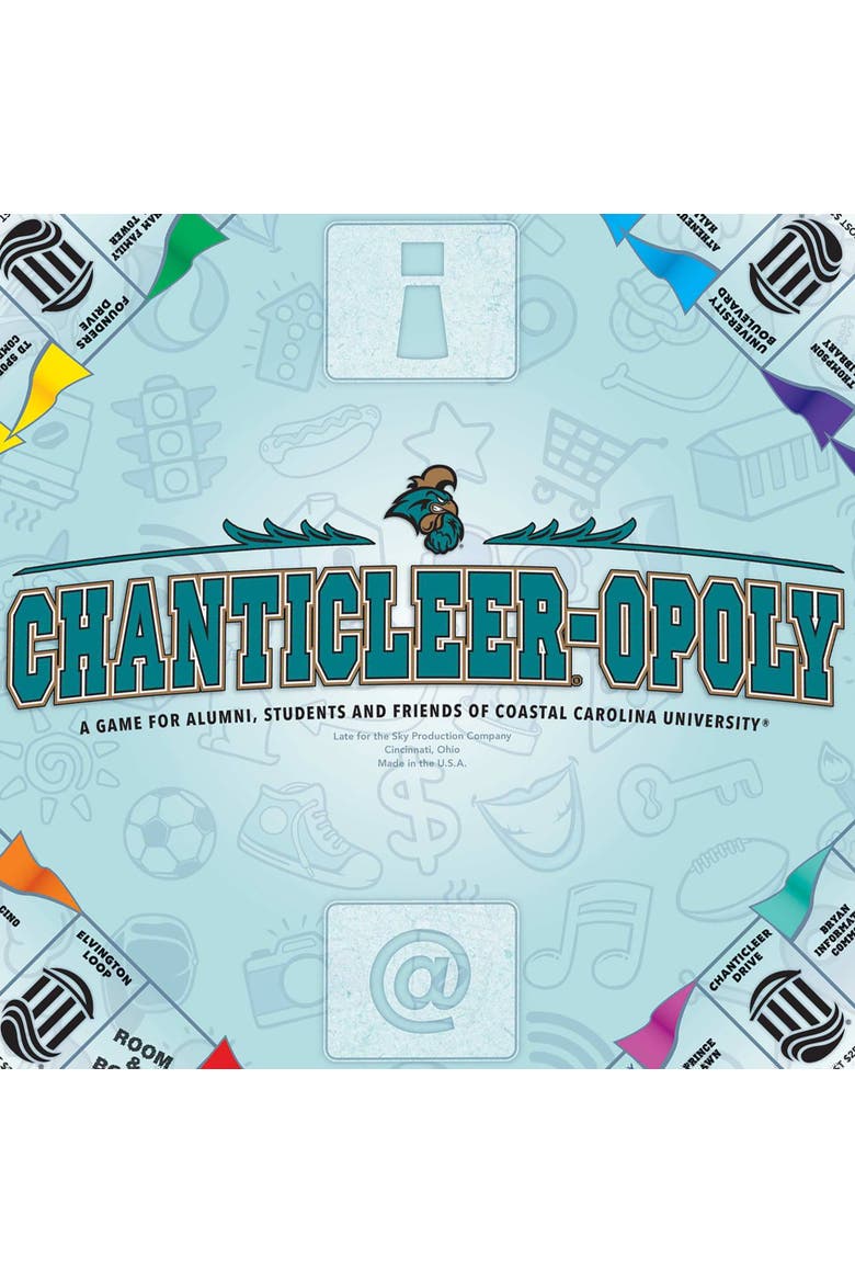 Chanticleer Opoly Board Game, Alternate, color, Multicolored