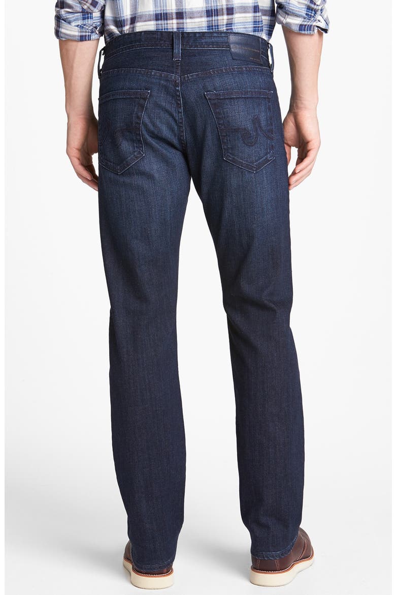 Graduate Straight Leg Baggy Jeans, Alternate, color, BLUR WASH