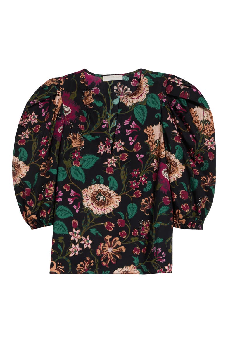 Florielle Cotton Top, Alternate, color, DAHLIA