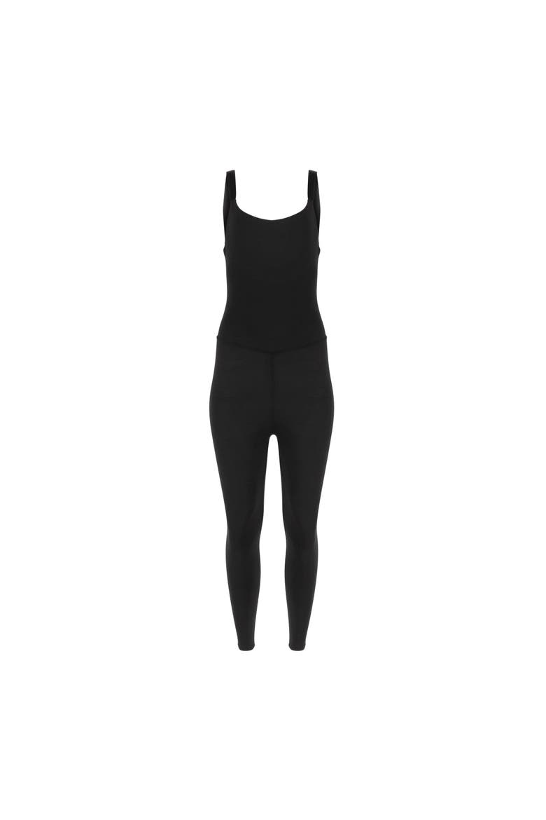 Amelia Organic Cotton Jumpsuit, Main, color, Black