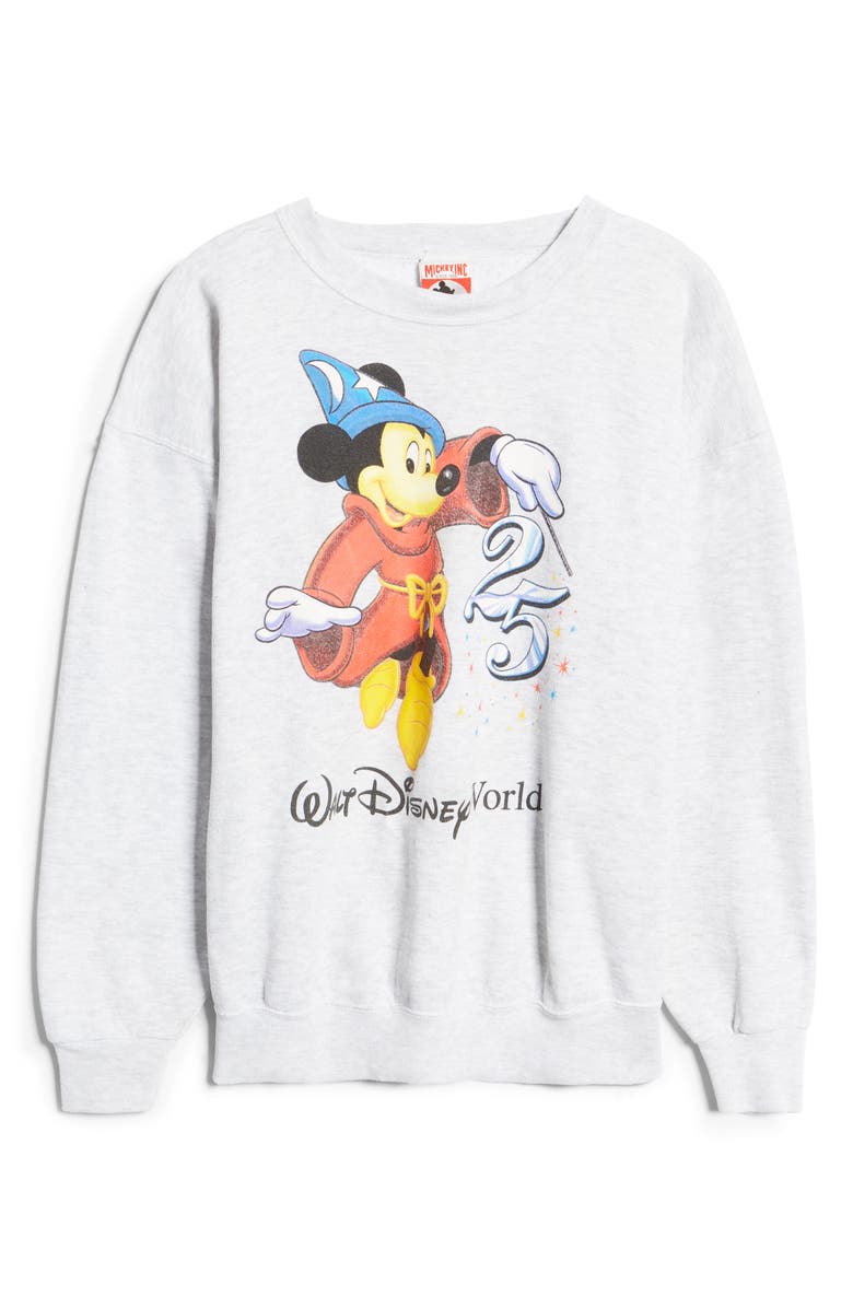 Disney Unisex Secondhand Walt Disneyworld 25th Anniversary Graphic Sweatshirt, Main, color,