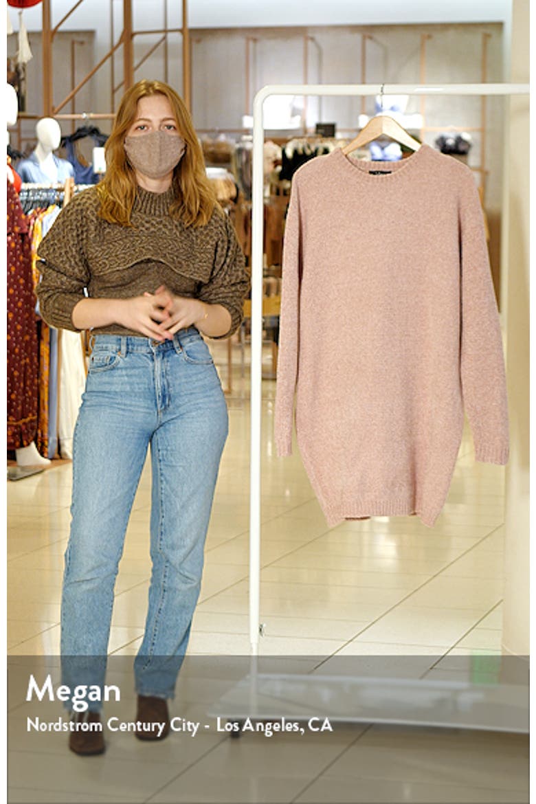 Sunday Afternoon Long Sleeve Chenille Sweater Dress video