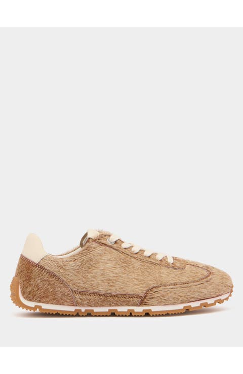 Quarry Sneaker in Bone Pony Hair