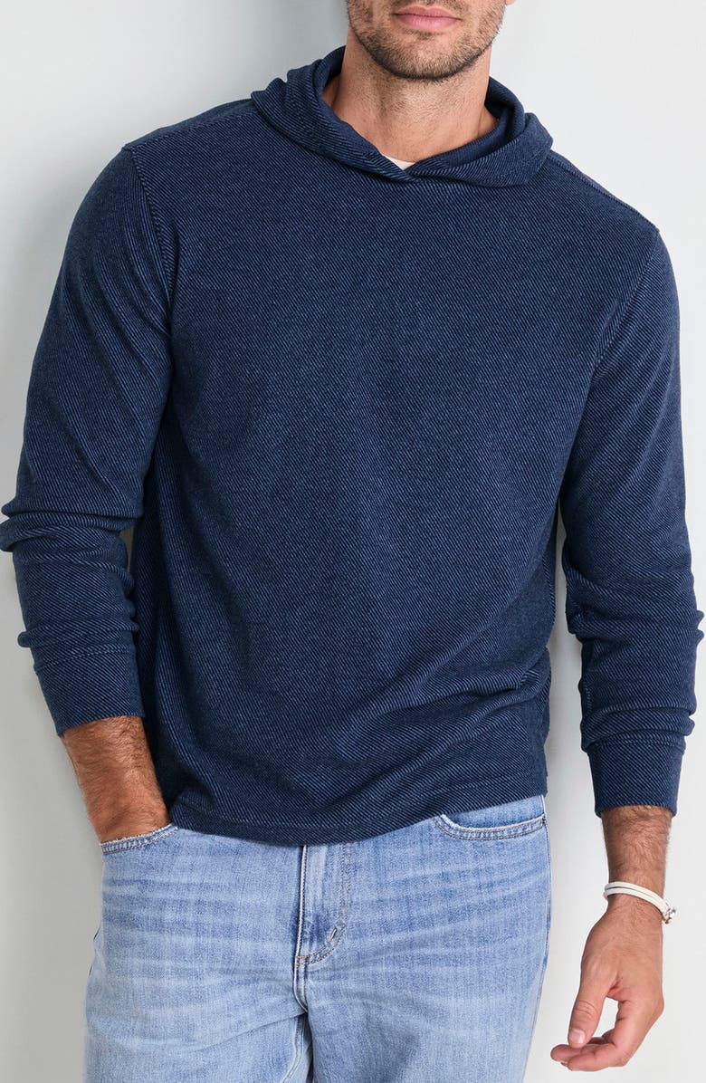 vineyard vines Calmwater Hoodie, Main, color, Deep Bay