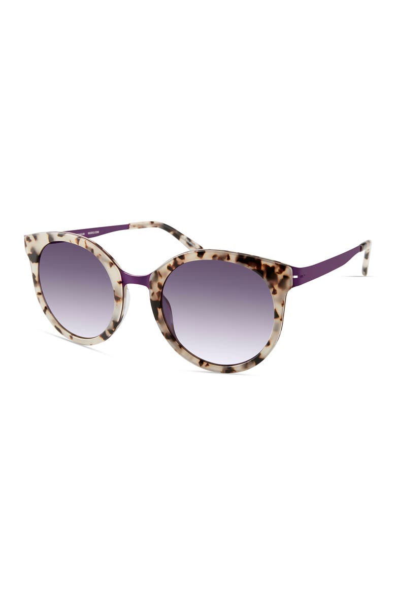 456 Sunglasses, Alternate, color, Milky Tortoise