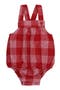 selected Red Pencil Check Linen