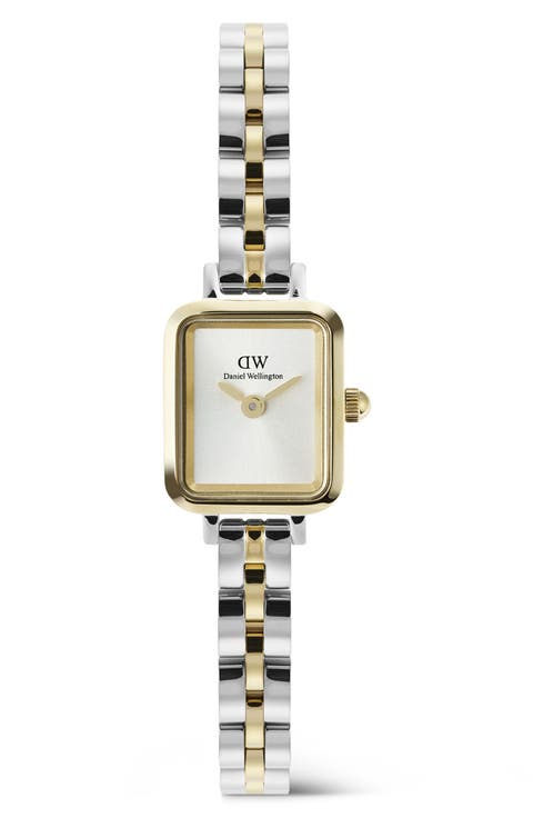 Quadro Mini Arch Bracelet Watch, 15mm x 18mm