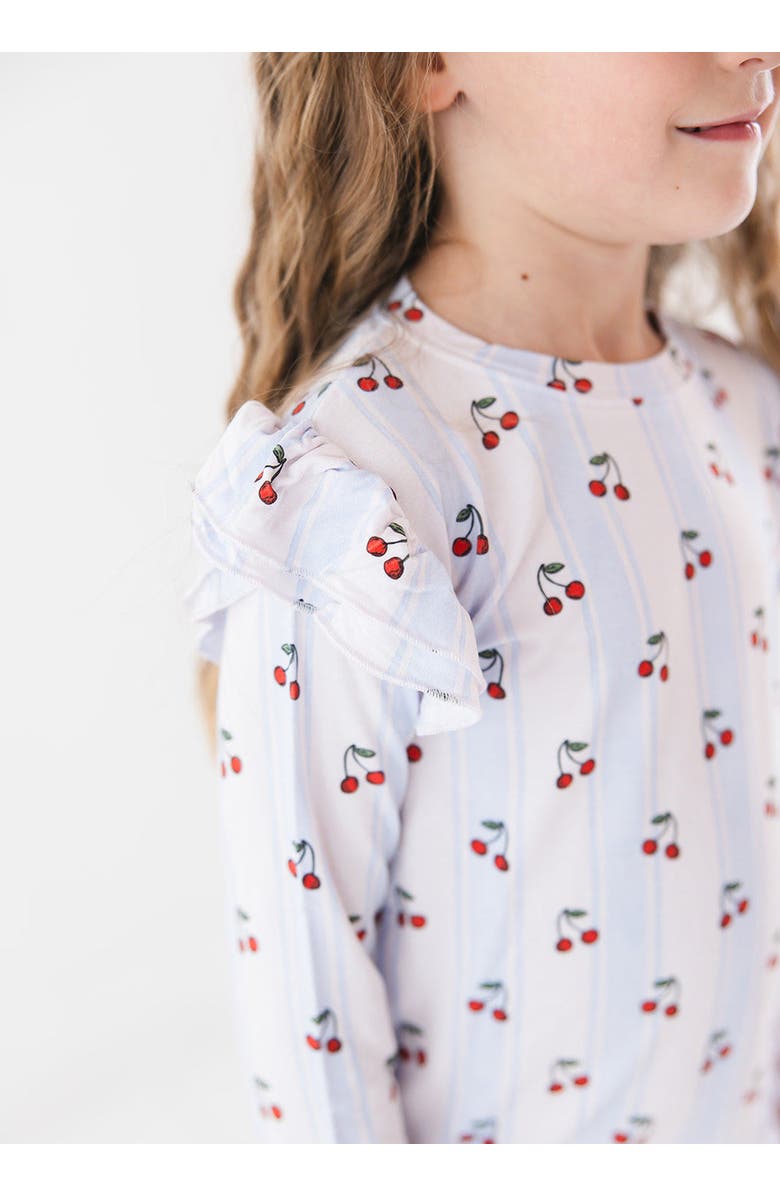 Charlie Lou Baby<sup>®</sup> Ruffle Pajama Set, Alternate, color, Multicolored