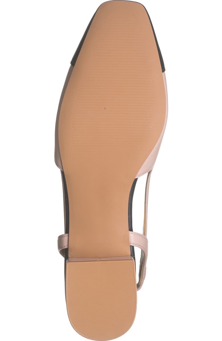 NORDSTROM RACK Blaire Slingback Pump, Alternate, color, Pink Ballet - Black