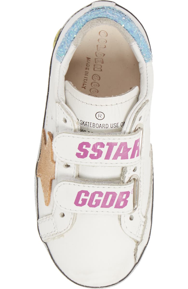 Golden Goose Old School Glitter Sneaker, Alternate, color,