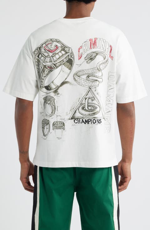 Criminal Damage★半袖 クルーネック ロゴ トップス Tシャツ★緑 楽天市場】Criminal Damage（Tシャツ・カットソー｜トップス