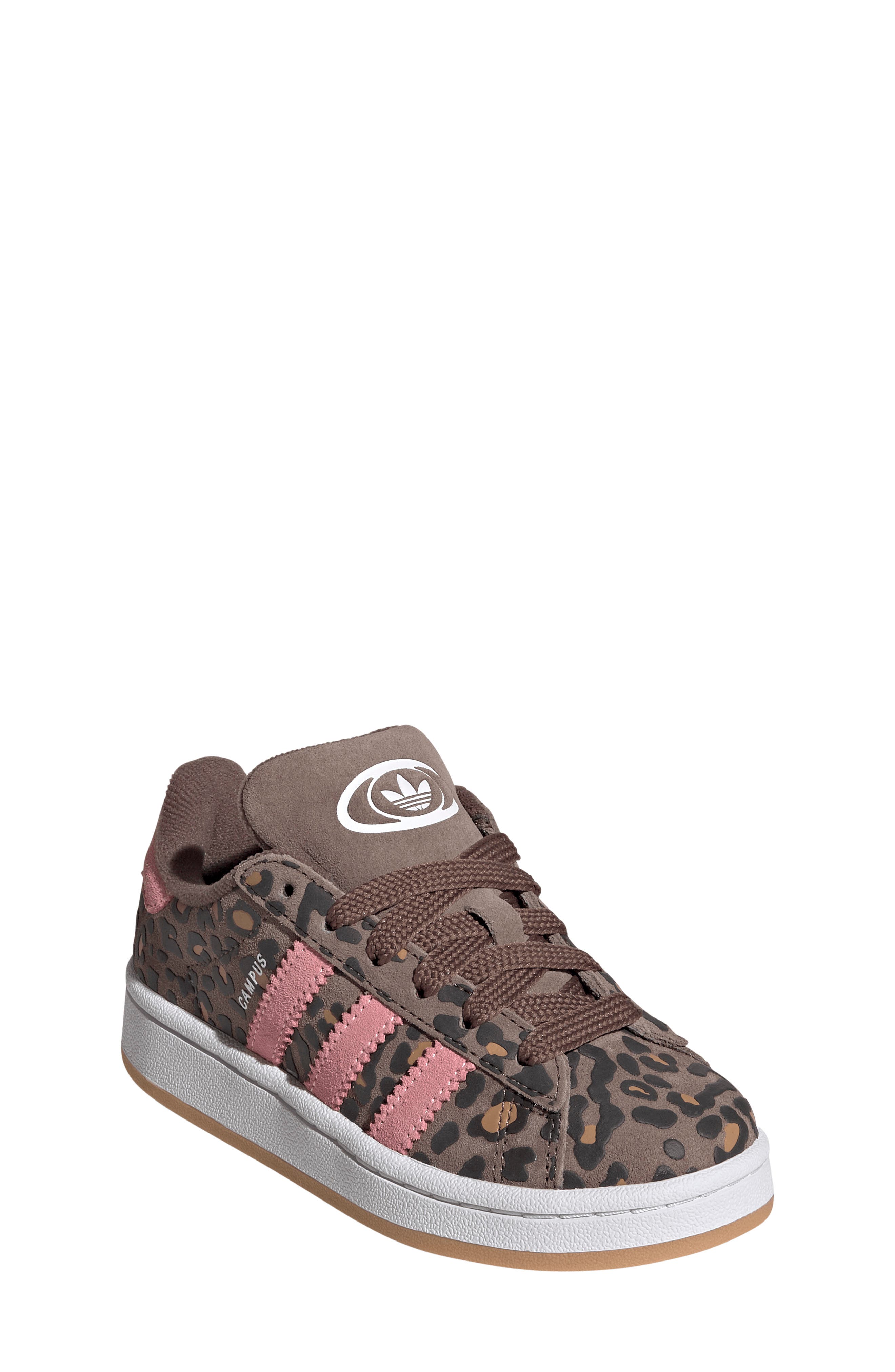 Kids' Campus 00s Sneaker, Main, color, EARTH STRATA/ WHITE/ GLOW PINK