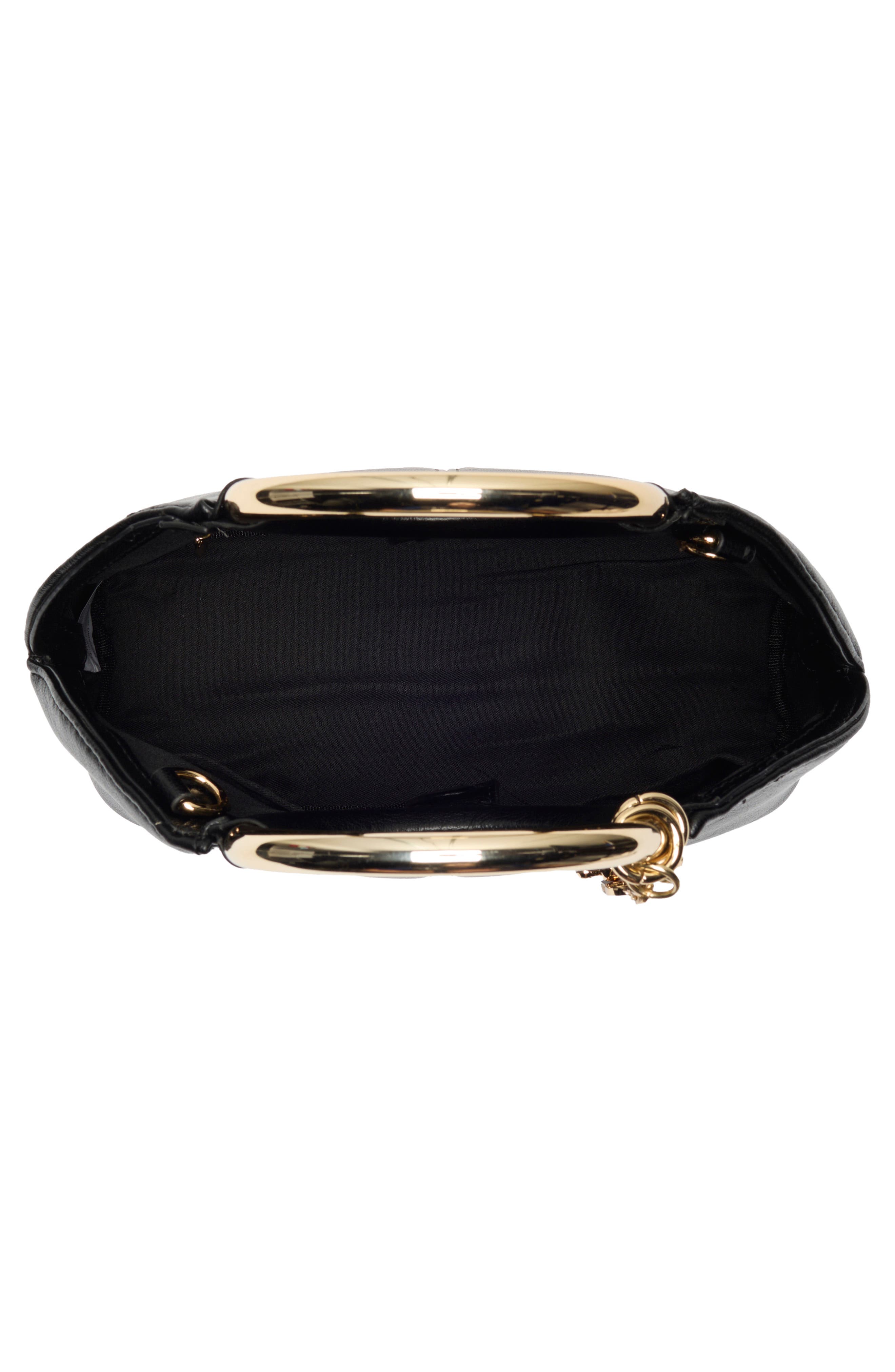 Steve Madden Gwenie Faux Leather Handbag, Alternate, color, Black