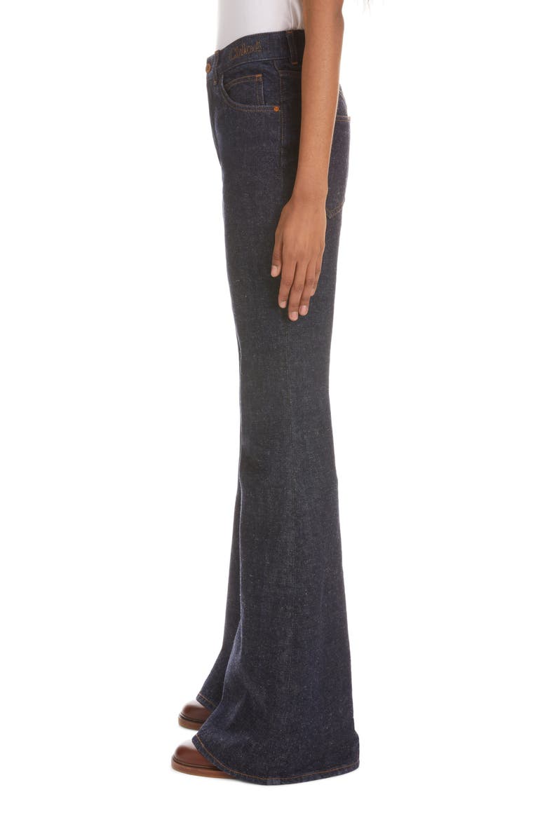 Wide Leg Cotton & Hemp Jeans, Alternate, color, ICONIC NAVY
