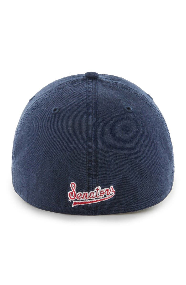 '47 Men's '47 Navy Washington Senators Cooperstown Collection Franchise Fitted Hat, Alternate, color, Navy