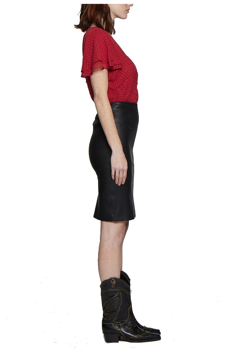 Walter Baker Mae Pencil Skirt, Alternate, color, Black