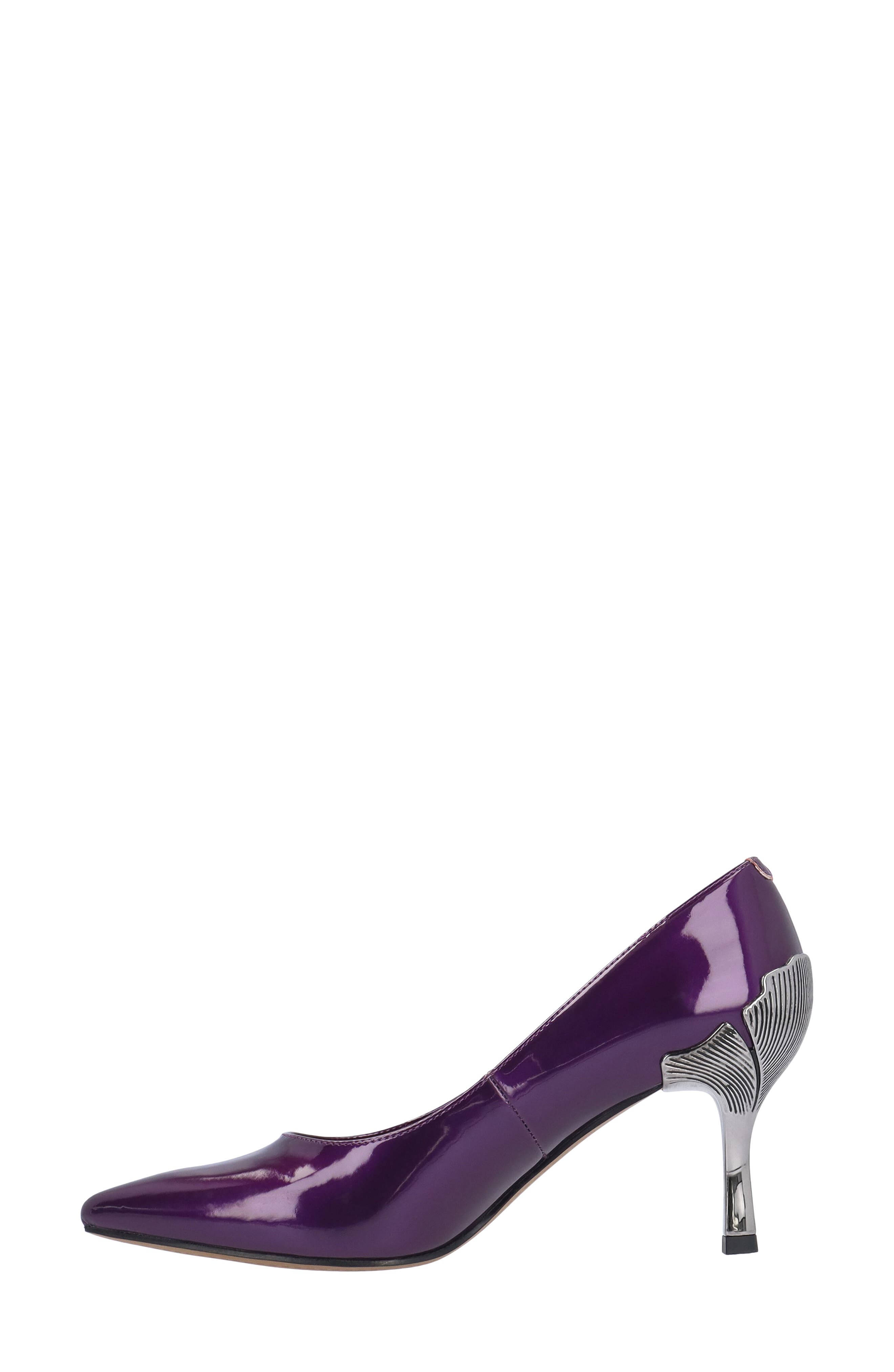 Tacy Pointed Toe Pump, Alternate, color, PURPLE
