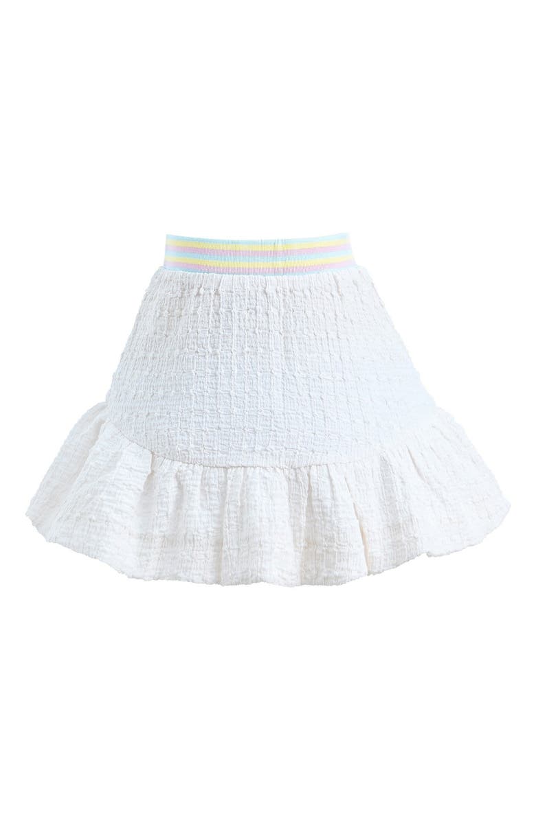 Mimi Tutu Balloon Embroidered Skirt Outfit, Alternate, color, White