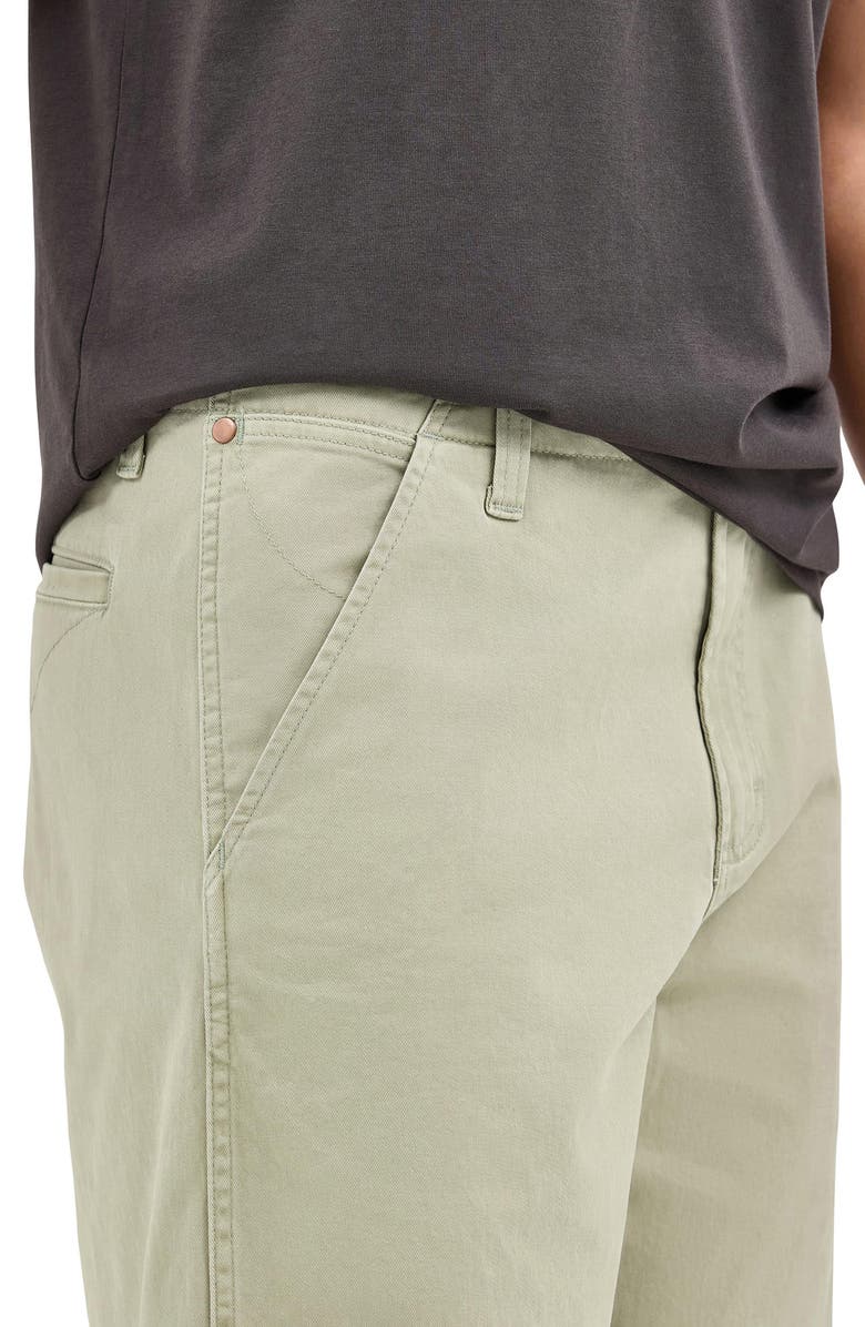 Wrangler Casey Jones Flat Front Stretch Cotton Shorts, Alternate, color, Tea