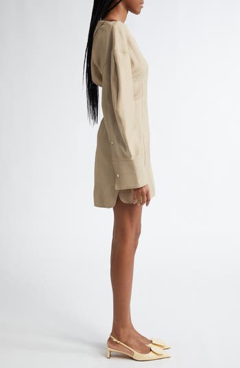 VIP【送料関税込】JACQUEMUS LA ROBE CHEMISE CASACO DRESS Jacquemus La Robe Chemise Casaco Dress | Black | FARFETCH