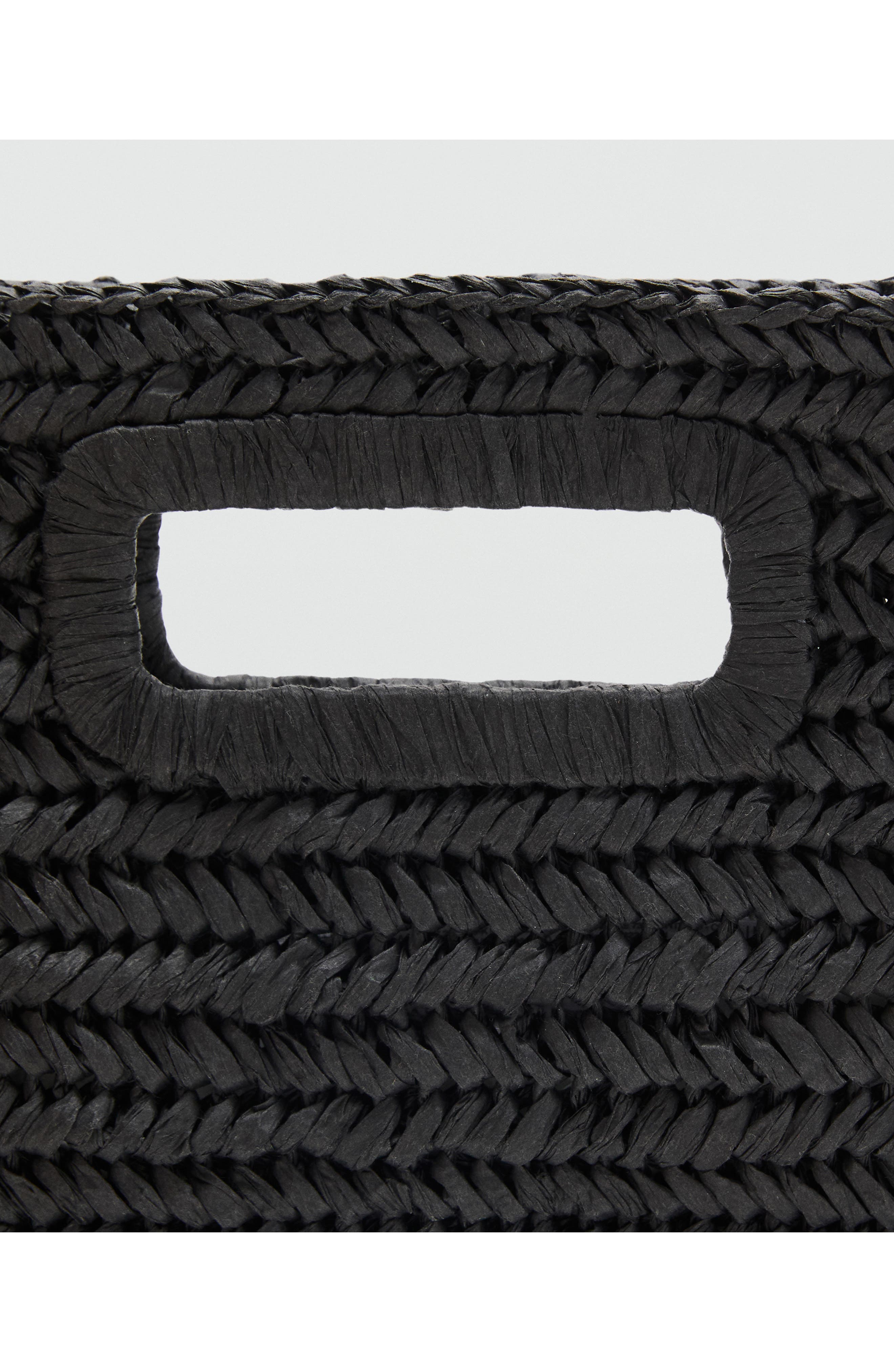 MANGO Natural Fiber Clutch, Alternate, color, 