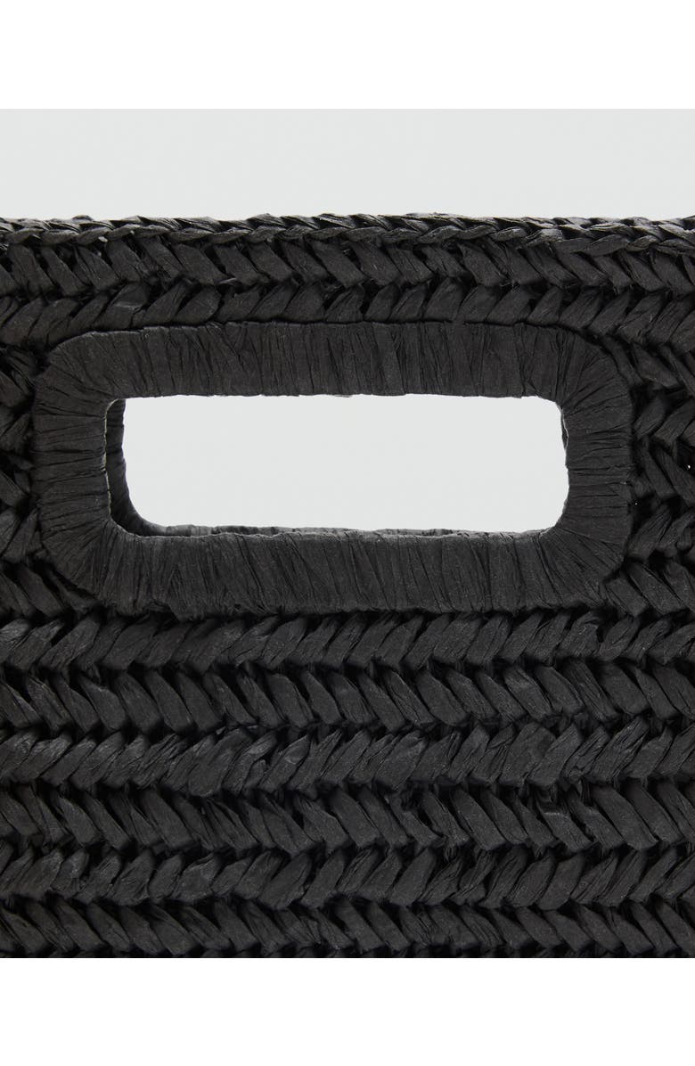 MANGO Natural Fiber Clutch, Alternate, color,